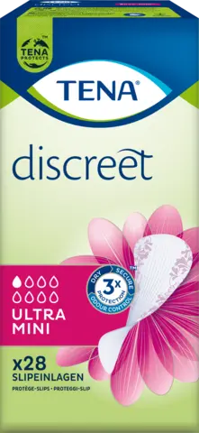 Discreet Ultra Mini Einlagen von TENA