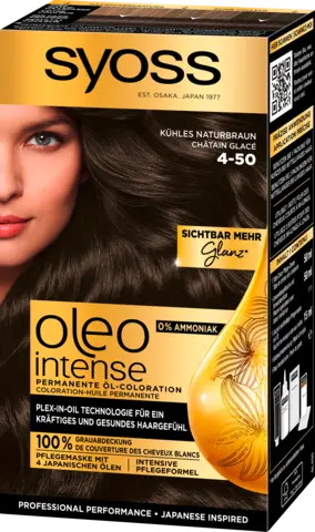 Oleo Intense Permanente Öl-Coloration 4-50 kühles naturbraun von SYOSS
