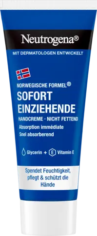 Norwegische Formel sofort einziehende Handcreme von SETTIMA