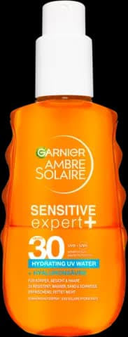 Sensitive Expert+Hydrating UV Water Sonnenschutzspray LSF30 von AMBRE SOLAIRE