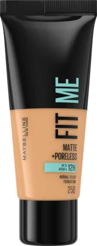 Fit Me! Matte + Poreless Make-Up Nr. 250 Sun Beige von MAYBELLINE NEW YORK