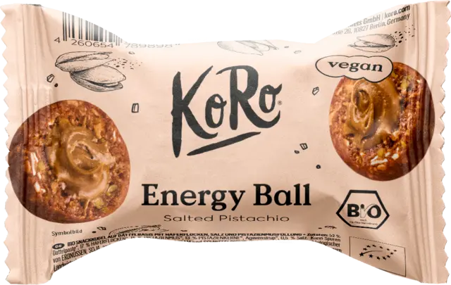 Bio Energy Ball Salted Pistachio von KORO