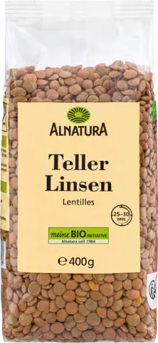 Bio Tellerlinsen von ALNATURA