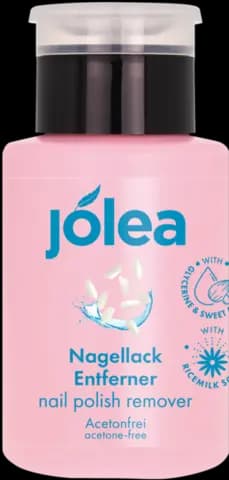 Nagellackentferner acetonfrei Reismilch Duft PG von jolea