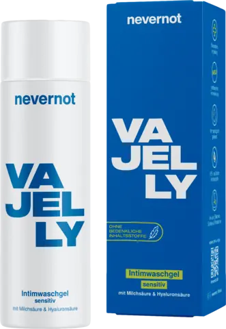 Vajelly Intimwaschgel sensitiv von NEVERNOT