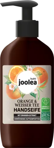 Orange & Weißer Tee Handseife von JOOLEA