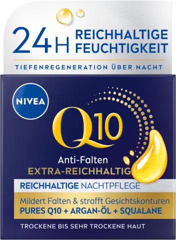 Q10 Anti-Falten Extra-Reichhaltige Nachtpflege von NIVEA