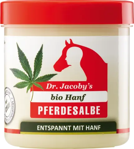Pferdesalbe Bio Hanf von DR.JACOBY´S