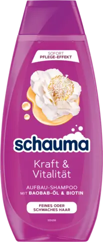 Kraft & Vitalität Aufbau-Shampoo von SCHAUMA