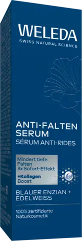 Anti-Falten Serum Blauer Enzian & Edelweiss von WELEDA