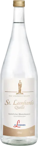 Mineralwasser Still von ST.LEONHARDTSQUELLE