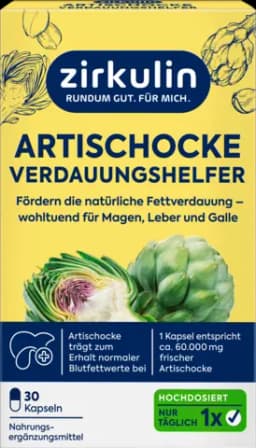 Artischocke Verdauungshelfer hochdosiert von ZIRKULIN