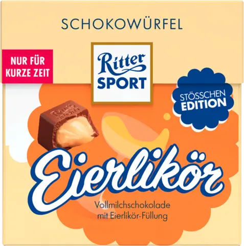 Schokowürfel Eierlikör von RITTER SPORT