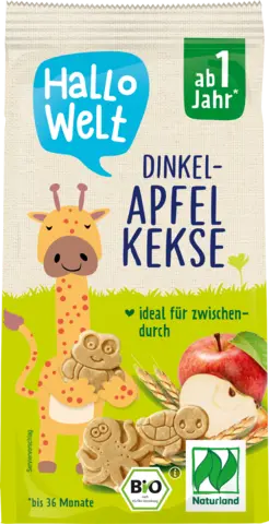 Dinkel Apfel Keks von HALLO WELT