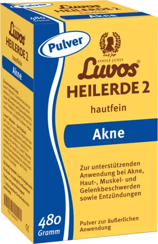 Heilerde 2 hautfein von LUVOS