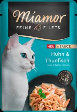Feine Filets Huhn & Thunfisch in Sauce von MIAMOR