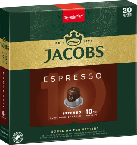 Espresso 10 Intenso von JACOBS