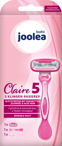 CLAIRE 5 Klingen Rasierer von JOOLEA