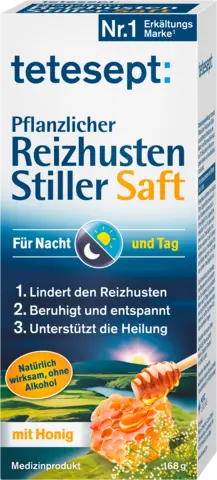 Pflanzlicher Reizhusten Stiller von TETESEPT