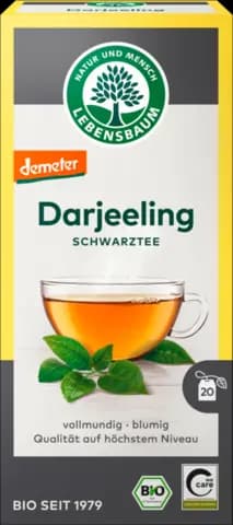 Demeter Darjeeling Ambootia Schwarztee von LEBENSBAUM