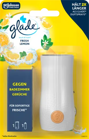 Touch & Fresh Fresh Lemon Minispray von GLADE by BRISE