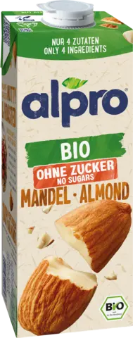 Bio Mandeldrink ohne Zuckerzusatz von ALPRO SOJA
