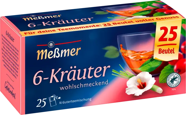 6-Kräuter-Mischung von MESSMER