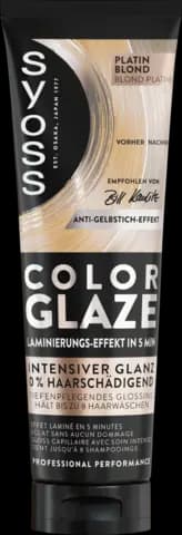 Color Glaze platin blond c6c5c2 von SYOSS