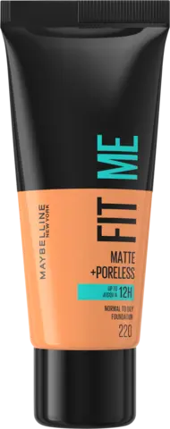 Fit me Matte + Poreless Make-Up Nr. 220 Natural Beige von MAYBELLINE NEW YORK