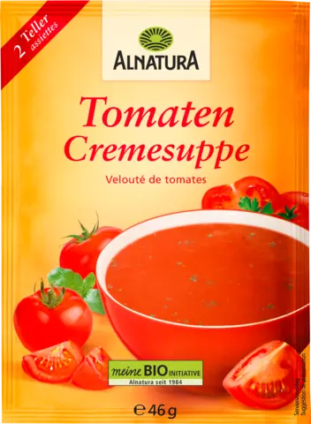Bio Tomaten Cremesuppe von ALNATURA