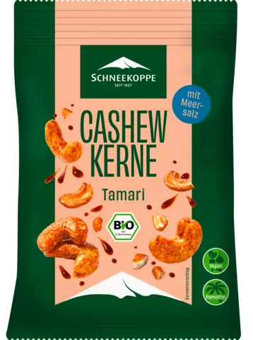Bio Cashew Kerne Tamari von SCHNEEKOPPE