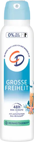 Deospray Große Freiheit von CD