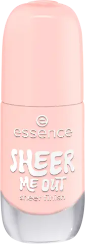 Gel Nail Polish 04 sheer me out von ESSENCE