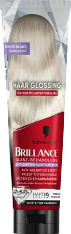 BRILLANCE Haar Glossing kühles Blond von BRILLANCE