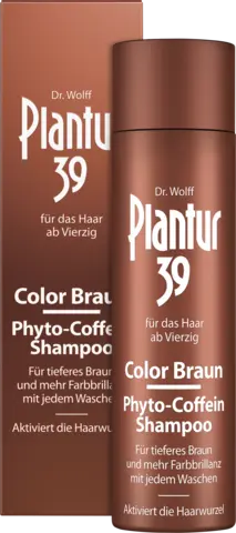Phyto-Coffein Shampoo Color Braun von PLANTUR 39