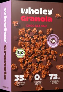 Bio Choc Sea Salt Granola von WHOLEY