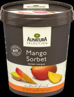Bio Sélection Mango Sorbet von ALNATURA