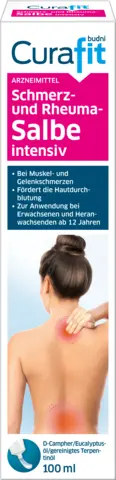 Schmerz-und Rheumasalbe intensiv von CURAFIT
