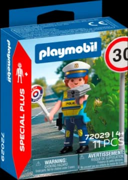 Polizist mit Radar von PLAYMOBIL