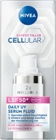 Face Expert Filler Cellular LSF 50+ Daily UV Serum Fluid von NIVEA