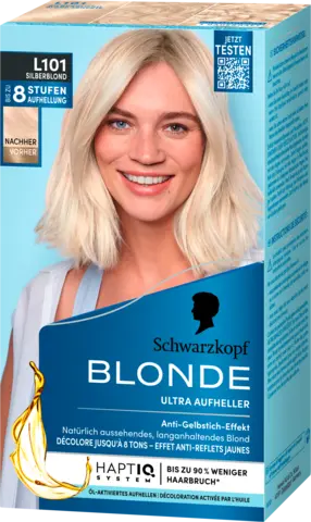 Blonde Ultra Aufheller L101 silberblond von BLONDE
