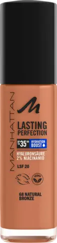 Lasting Perfection Foundation 68 natural bronze von MANHATTAN