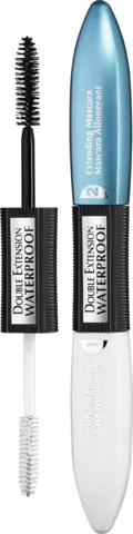 Double Extension Waterproof Mascara schwarz von L'OREAL PARIS