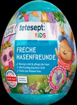 Badeüberraschung Freche Hasenfreunde rosa von TETESEPT