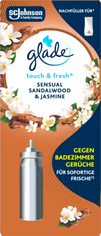 Touch & Fresh Sensual Sandalwood & Jasmine Minispray Nachfüller von GLADE by BRISE