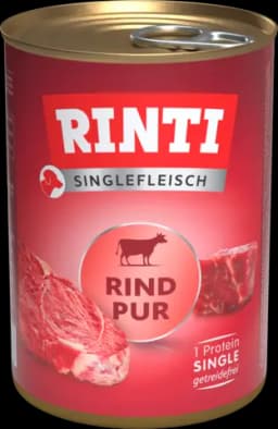 Singlefleisch Rind Pur von RINTI