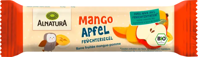 Bio Früchteriegel Mango-Apfel ab 3 Jahren von ALNATURA