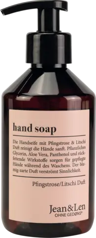 Hand Soap Pfingstrose/Litschi von JEAN & LEN