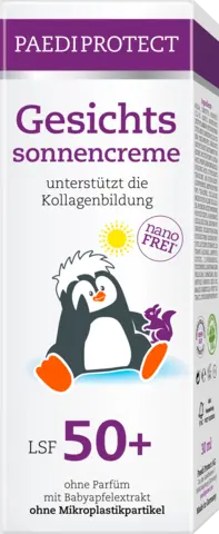 Gesichtssonnencreme LSF 50+ von PAEDI PROTECT