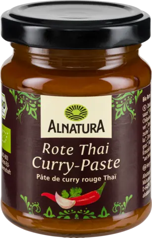 Bio Rote Thai Curry-Paste von ALNATURA